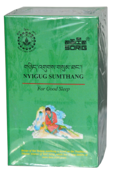 Tibetan tea Nyigug Sumthang, 10 tea bags, sleep tea, for high blood pressure, relaxation tea,